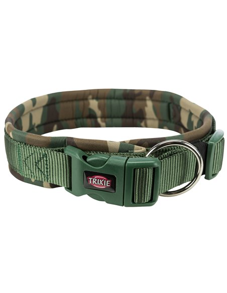 Zgarda Premium Captusita, Extra Lata, L: 49-55 cm/25 mm, Camuflaj/Verde Padure, 1988523