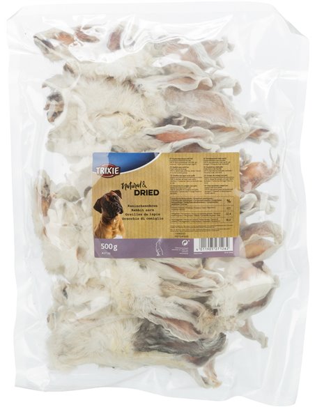 Urechi De Iepure Cu Blana, Uscate, 500 g, 27126