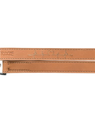 Lesa Piele Rustic Heartbeat Reglabil, L- L: 2 m/25 mm, Maro, 19013