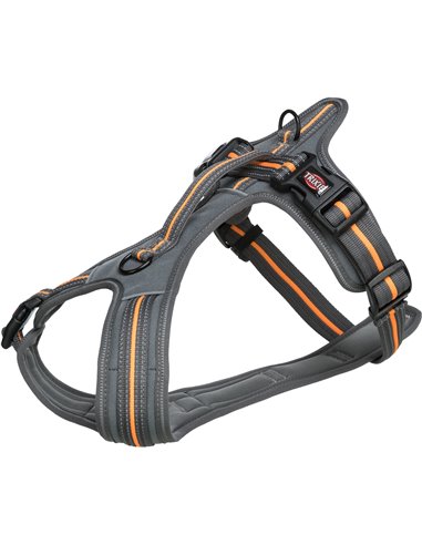 Ham Fusion Touring, L- XL: 72-89 cm/30 mm, Gri Grafit/Portocaliu Papaya, 207533