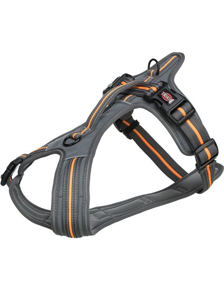 Ham Fusion Touring, L- XL: 72-89 cm/30 mm, Gri Grafit/Portocaliu Papaya, 207533