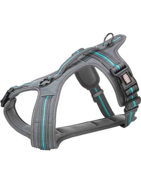 Ham Fusion Touring, M-L: 61-75 cm/30 mm, Gri Grafit/Albastru Ocean, 207537