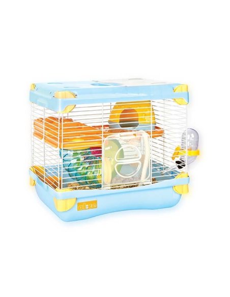 Cusca Pentru Rozatoare, Gremi Adventure Land, S: 28x21x25 cm Albastru, K804	