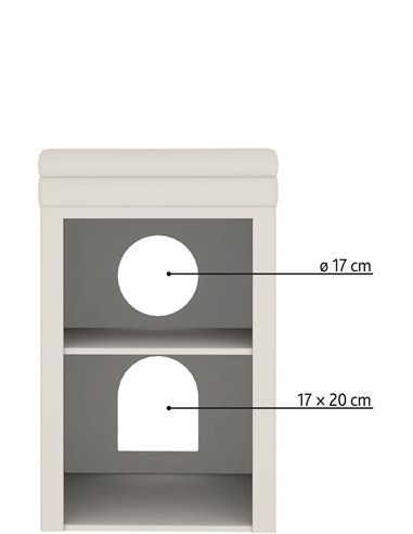 Ansamblu De Joaca, Turn Saul, 39x39 cm/ h: 64 cm, Gri, 44433