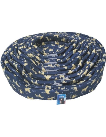 Cos Burete, 63 x 50 x 18 cm, Albastru Inchis-Bej, L07D