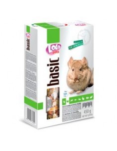 Lolo Basic, Hrana pentru Chinchilla, 450 g