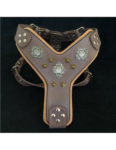 Ham Aztec, Piele Naturala, L, Maro