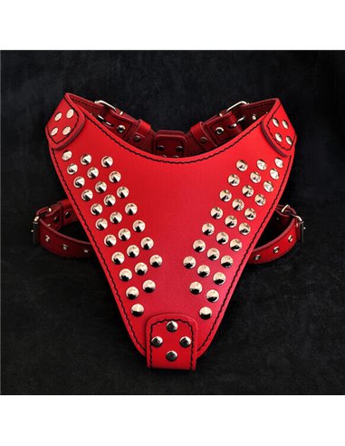 Ham Star, Piele Naturala, M, Rosu/Negru