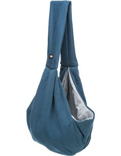 Geanta De Transport, Junior, Soft, Frontala, 22x20x60 cm, Pana la 5 kg, Albastru/Gri, 28947