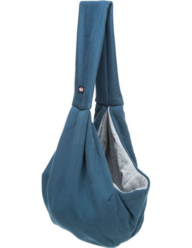 Geanta De Transport, Junior, Soft, Frontala, 22x20x60 cm, Pana la 5 kg, Albastru/Gri, 28947