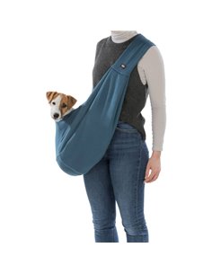 Geanta De Transport, Junior, Soft, Frontala, 22x20x60 cm, Pana la 5 kg, Albastru/Gri, 28947 2