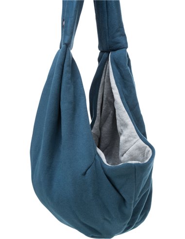 Geanta De Transport, Junior, Soft, Frontala, 22x20x60 cm, Pana la 5 kg, Albastru/Gri, 28947