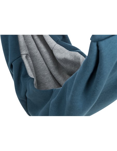 Geanta De Transport, Junior, Soft, Frontala, 22x20x60 cm, Pana la 5 kg, Albastru/Gri, 28947