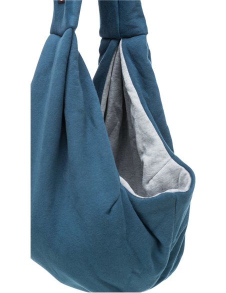 Geanta De Transport, Junior, Soft, Frontala, 22x20x60 cm, Pana la 5 kg, Albastru/Gri, 28947