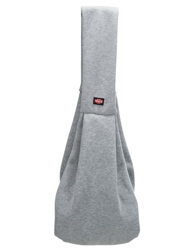 Geanta De Transport, Junior, Soft, Frontala, 22x20x60 cm, Pana la 5 kg, Gri/Verde Menta, 28948