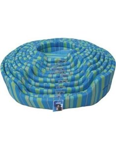 Cos Burete 63 x 50 x 18 cm, Albastru cu Dungi, L04D 2