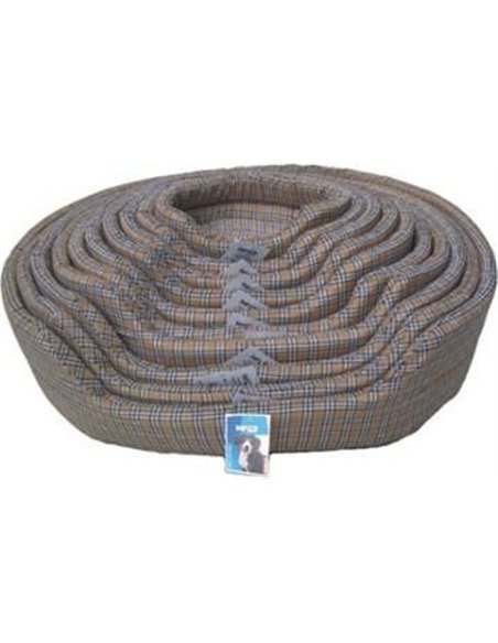 Cos Burete 73 x 60 x 20 cm, Maro cu Carouri, L05B