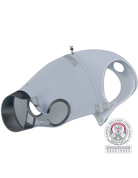 Body Protectie Pentru Caini, XL: 70 cm, Gri, 19539
