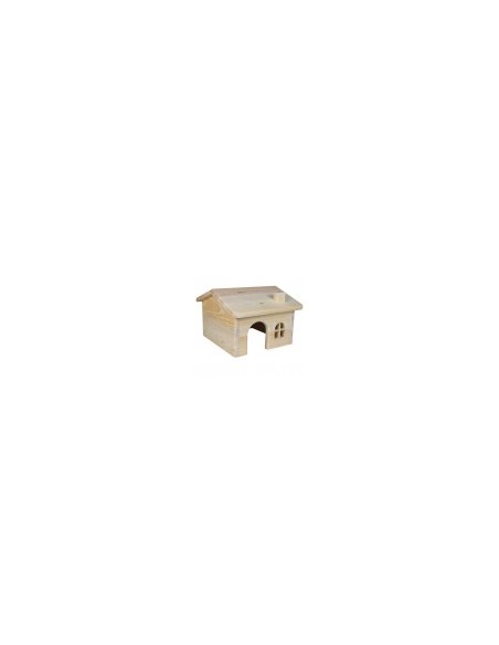 Casuta Lemn Hamsteri, 15X11X15 cm