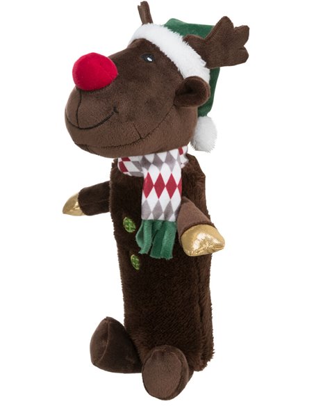 Jucarie Pentru Caini, Xmas, Ren, Fosnitoare, 45 cm, 92577