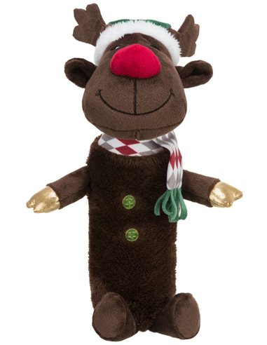 Jucarie Pentru Caini, Xmas, Ren, Fosnitoare, 45 cm, 92577