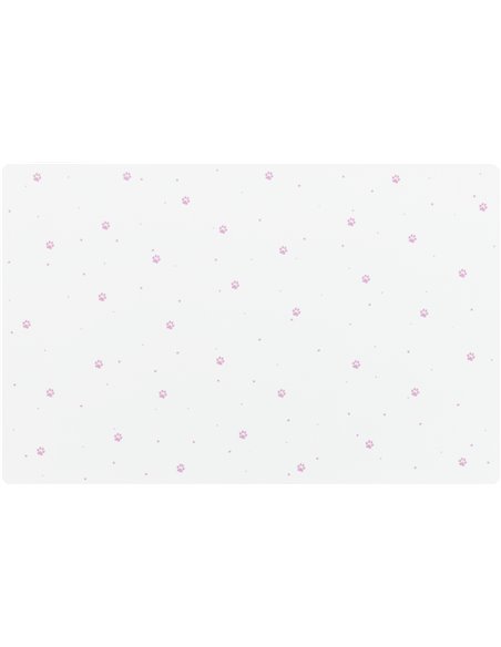 Servet Pentru Castron, Pisici, 44 x 28 cm, Alb, 24546