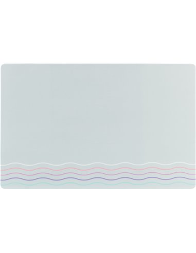 Servet Pentru Castron, Pisici, Plastic, 44 x 28 cm, Gri, 24548