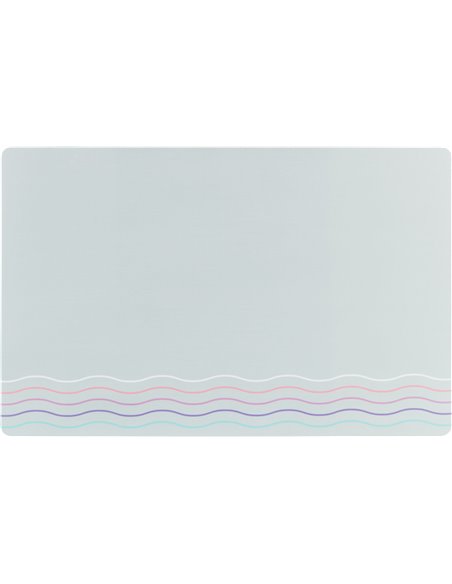 Servet Pentru Castron, Pisici, Plastic, 44 x 28 cm, Gri, 24548