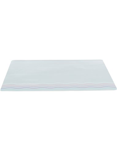 Servet Pentru Castron, Pisici, Plastic, 44 x 28 cm, Gri, 24548