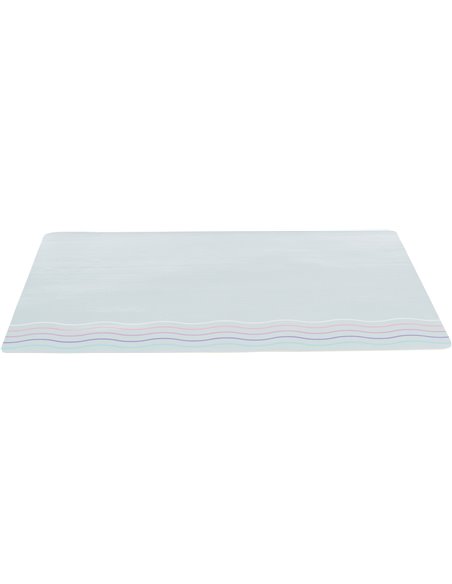 Servet Pentru Castron, Pisici, Plastic, 44 x 28 cm, Gri, 24548