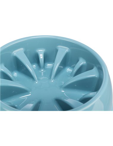 Castron Plastic Hranire Lenta, 1.4 l/25 cm, Diferite Culori, 25028
