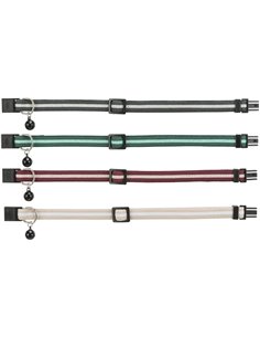 Zgarda Pentru Pisici, Elastica, Cu Clopotel, Diferite Culori, 41551