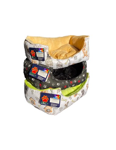 Culcus Puffy, Textil si Plush, S, 45 x 35 x 18 cm