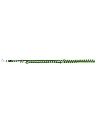 Lesa Cavo Coarda, Reglabila, L-XL: 2 m / 18 mm, Verde Deschis/Verde Inchis, 143619
