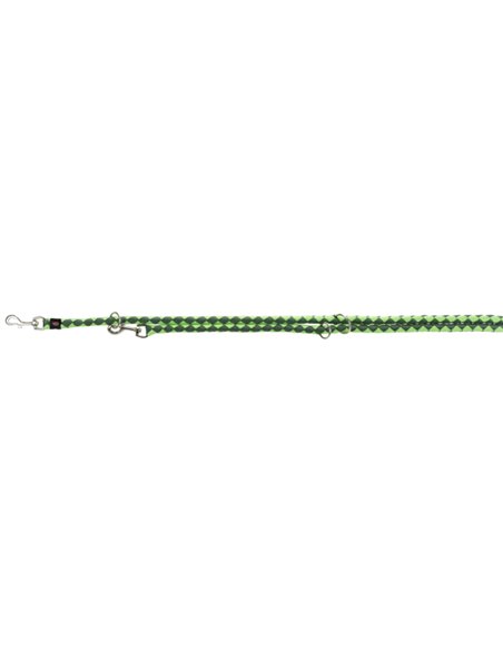 Lesa Cavo Coarda, Reglabila, L-XL: 2 m / 18 mm, Verde Deschis/Verde Inchis, 143619