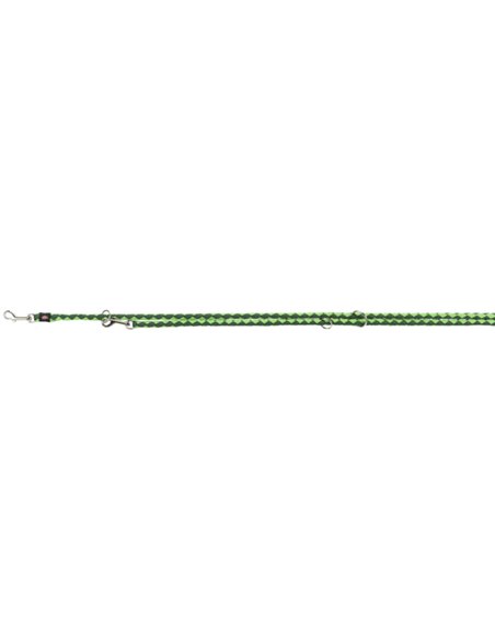 Lesa Cavo Coarda, Reglabila, L-XL: 2 m / 18 mm, Verde Deschis/Verde Inchis, 143619