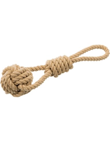 Jucarie Pentru Caini, Be Nordic, Minge Nod Pe Sfoara, 8/30 cm, 32633