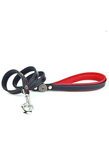esa Bijou, Piele Naturala, Negru/Rosu