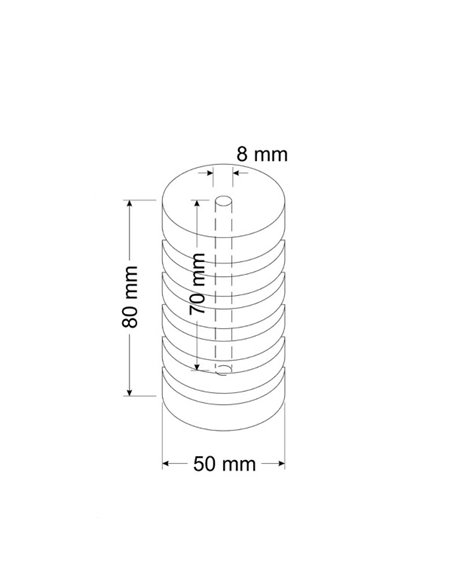 Burete Rezerva Pentru Filtru U-Jet 1, 8x5 cm, C068	