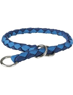 Zgarda Cavo Coarda, Semistrangulanta, M: 39-45 cm / 12 mm, Albastru/Indigo, 143813