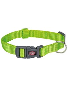Zgarda Premium, XS - S: 22 - 35 cm / 10 mm, Verde Deschis, 201417