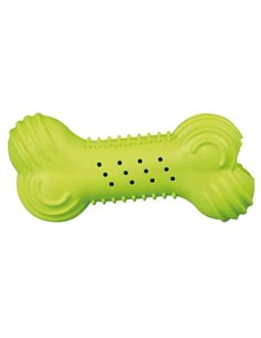 Jucarie Pentru Caini, Os Fosnitor, Cauciuc, 11 cm, Diferite Culori, 34848 2