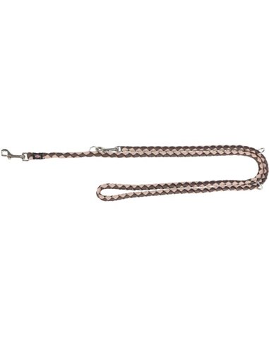 Lesa Cavo Coarda, Reglabila, S-M: 2 m / 12 mm, Maro Aluna/Caramel, 143526