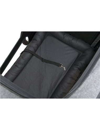 Remorca pentru Biciclete, S: 64 x 92 x 80 / 130 cm, Pana la 25 kg, Gri, 12800