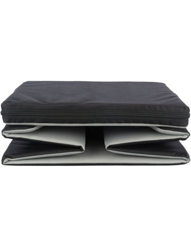 (-20%) Scaun Auto, 45x28x40 cm, Negru/Gri, 13177	