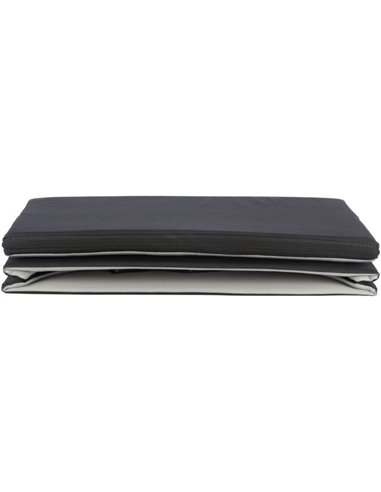 Scaun Auto Dublu, 80 x 28 x 39 cm, Negru/Gri, 13178