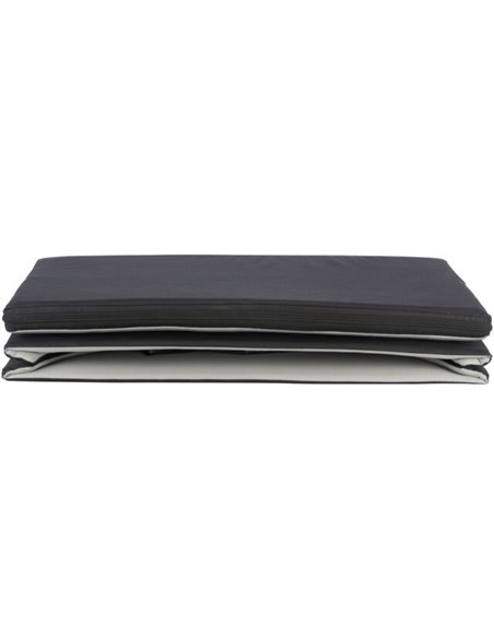 Scaun Auto Dublu, 80 x 28 x 39 cm, Negru/Gri, 13178