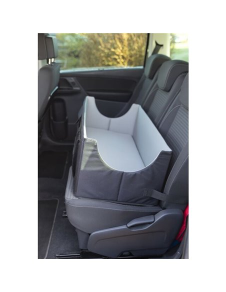 Scaun Auto Dublu, 80 x 28 x 39 cm, Negru/Gri, 13178