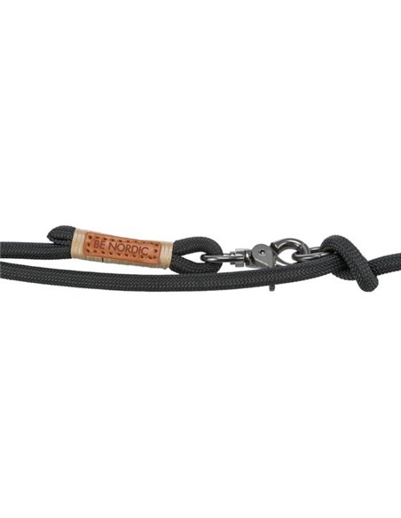 Lesa Coarda, Be Nordic, Ajustabila, L-XL: 2.00 m/13 mm, Negru/Nisipiu, 17235	