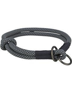 (-15%) Zgarda Coarda Soft, Semistrangulanta, M: 40 cm / 10 mm, Negru/Gri, 1984601